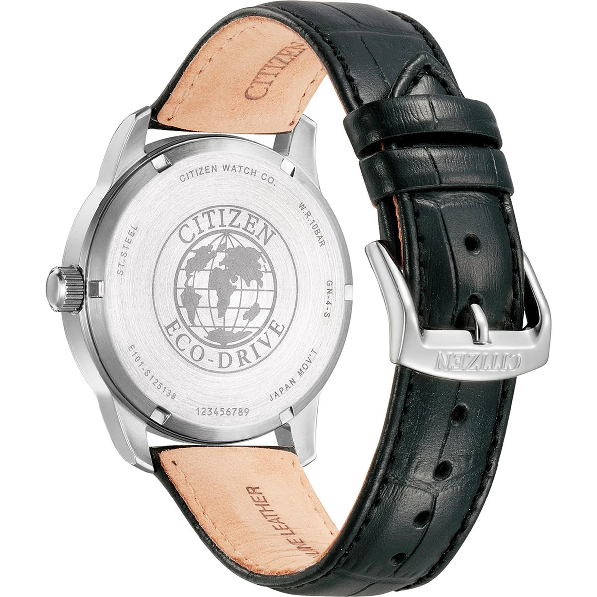 Montre Citizen BM8550-14A Eco-Drive 41.8mm Cuir Blanc Homme