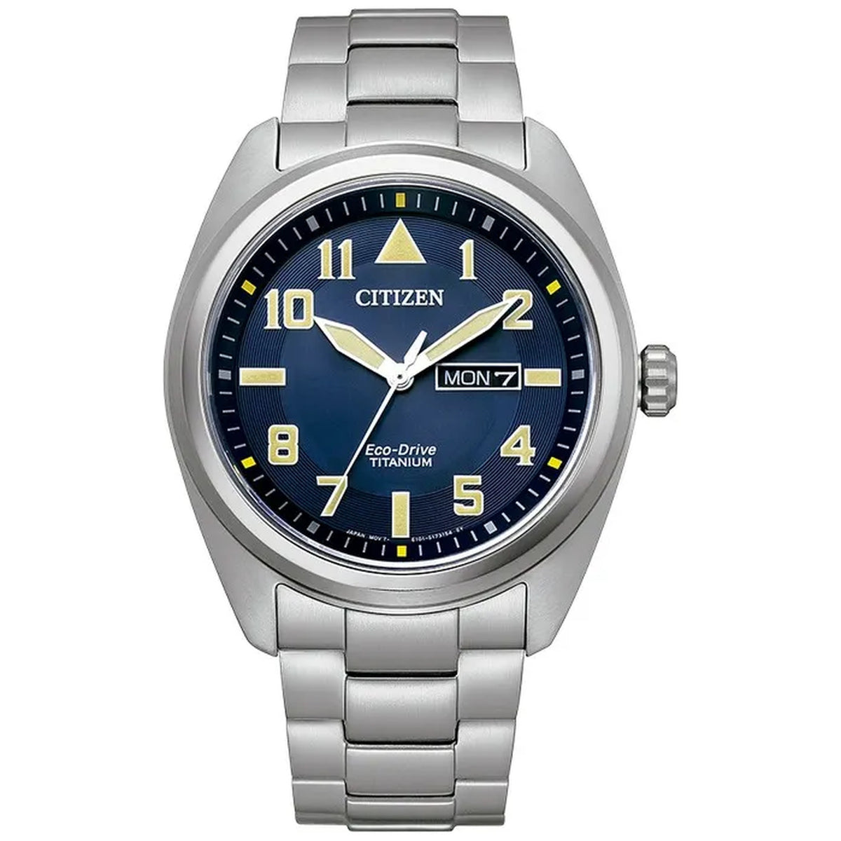 Montre Citizen BM8560-88L Eco-Drive 42mm Super Titanium Bleu Homme