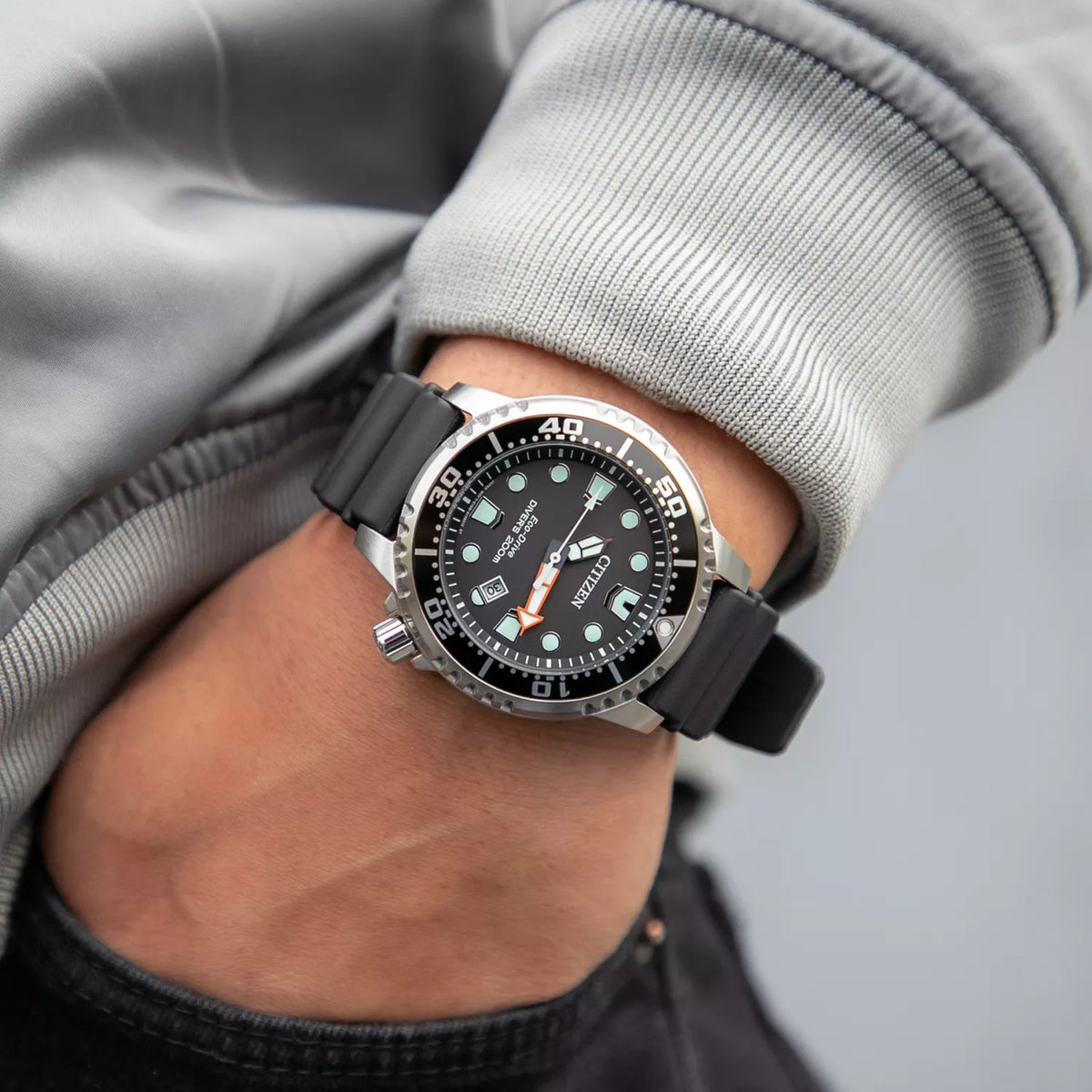 Citizen BN0150-10E Eco-Drive 44mm Zwart Herenhorloge