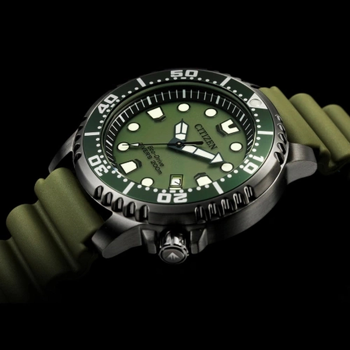 Montre Citizen BN0157-11X Eco-Drive 44mm Vert Homme