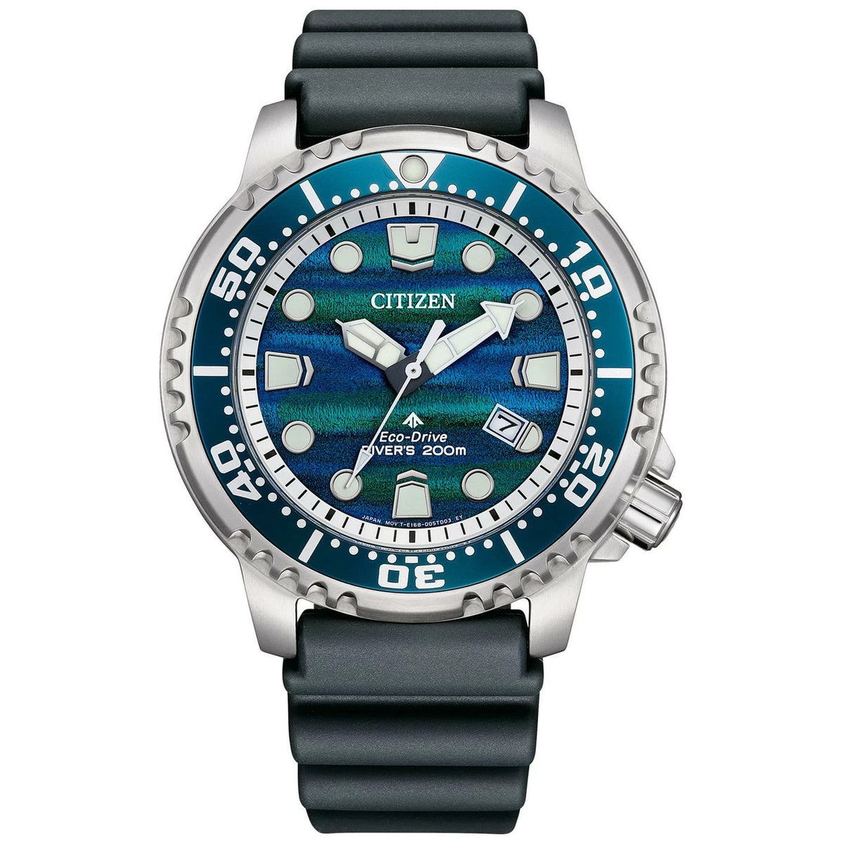 Montre Citizen BN0167-09W Édition Limitée 8700 pièces Eco-Drive 44mm Bleu Homme