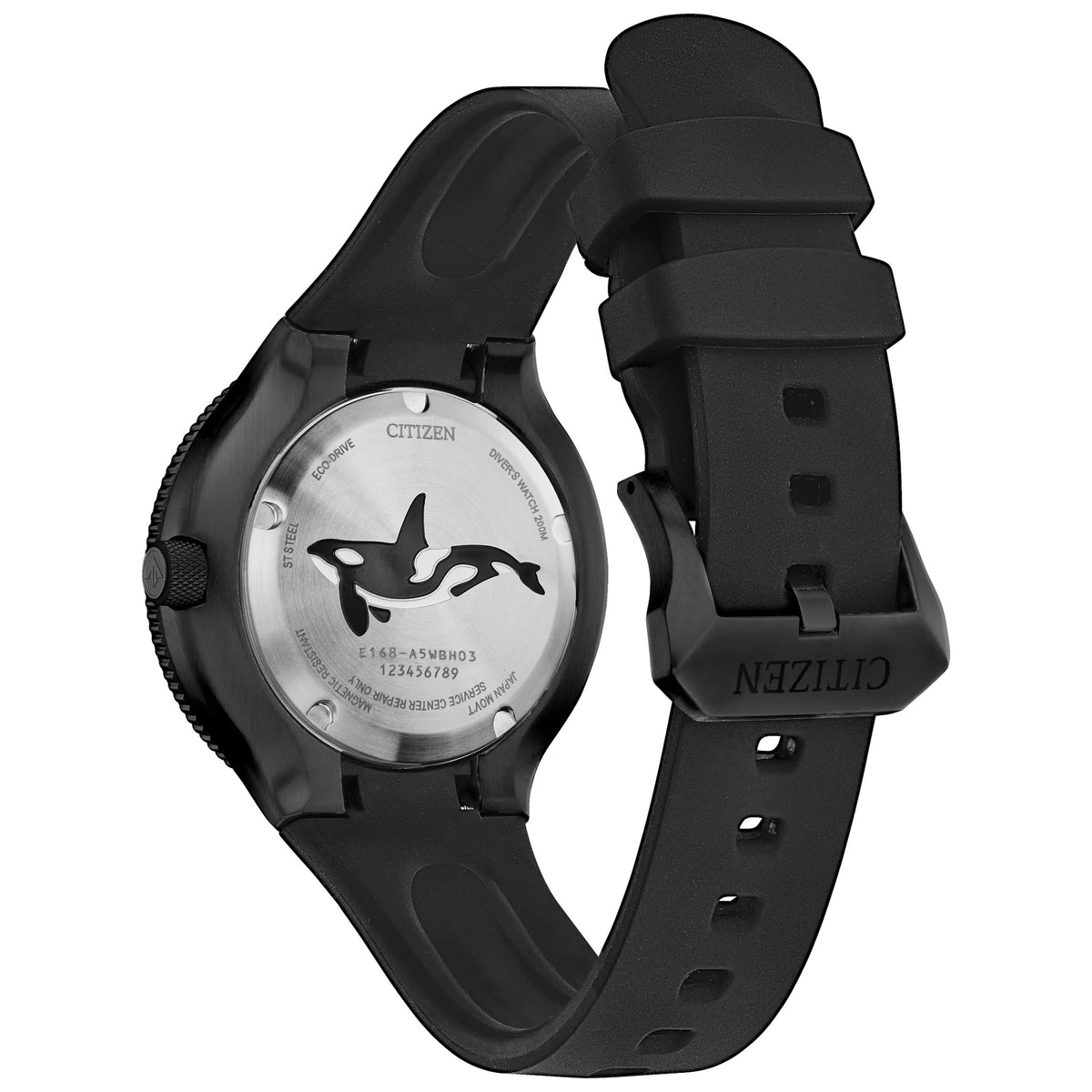 Montre Citizen BN0235-01E Eco-Drive 46mm Noir Homme