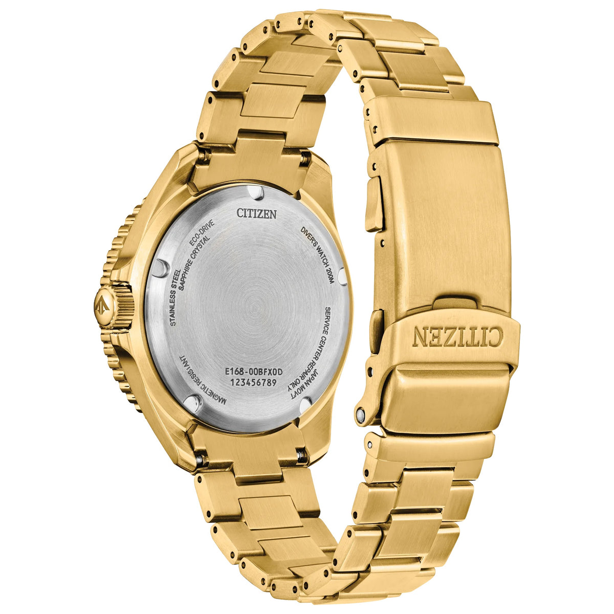 Reloj Citizen BN0262-59W Eco-Drive 40.55mm Verde Hombre
