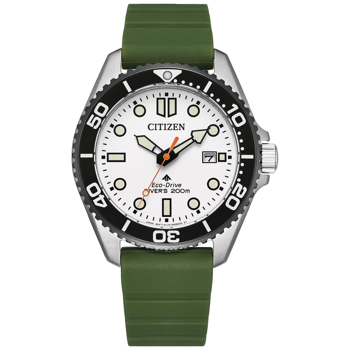 Montre Citizen BN0265-00A Promaster Dive Eco-Drive 40.6mm Vert Homme