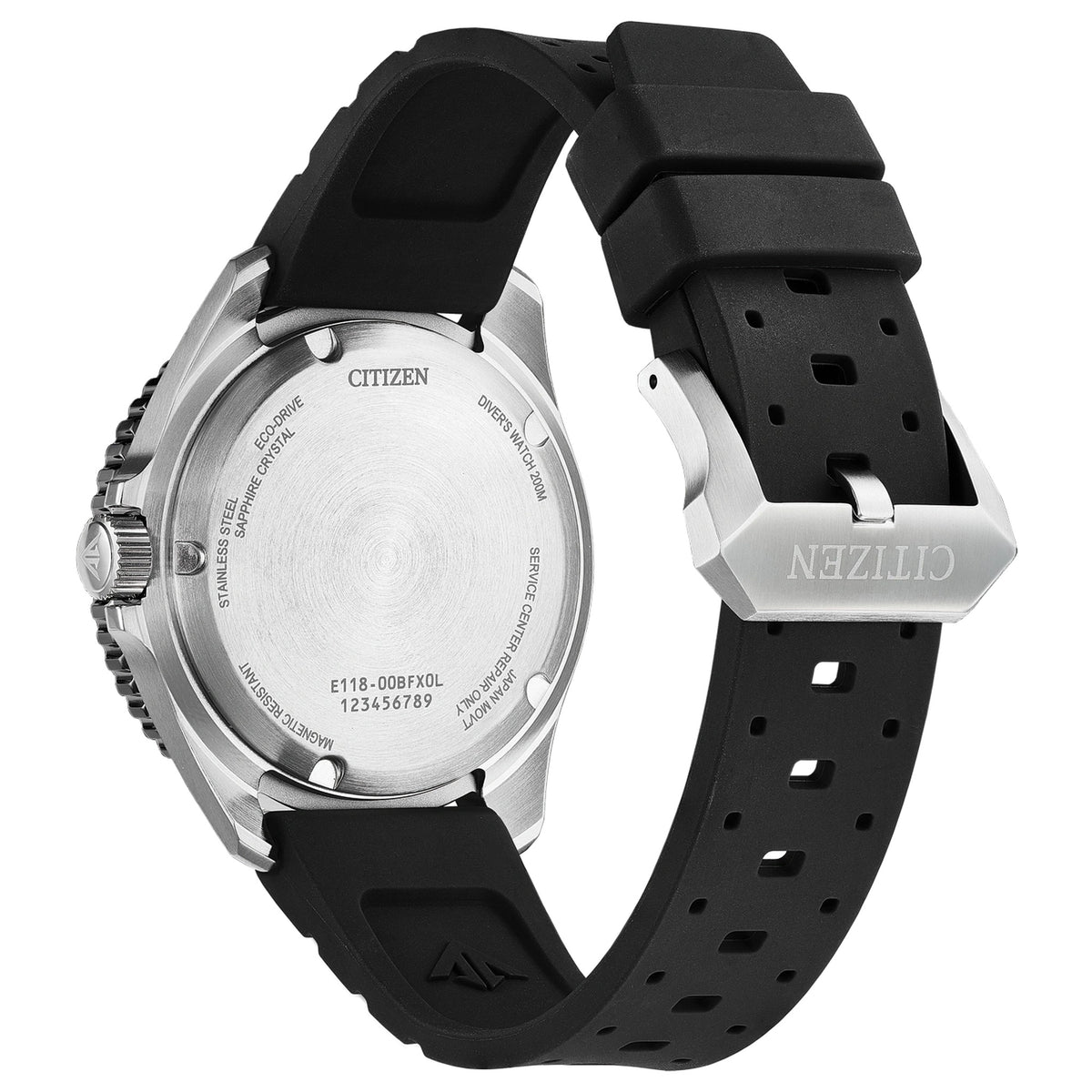 Montre Citizen BN0266-07E Promaster Dive Eco-Drive 40.6mm Noir Homme