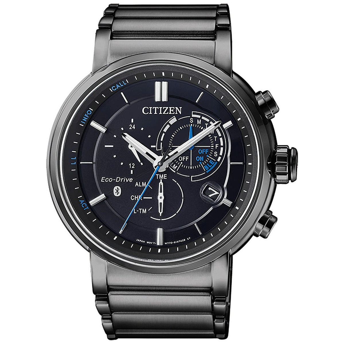 Montre Citizen BZ1006-82E Bluetooth Eco-Drive Noir
