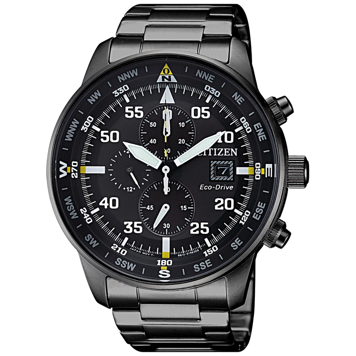 Montre Citizen CA0695-84E Chronographe Eco-Drive 44mm Noir Homme