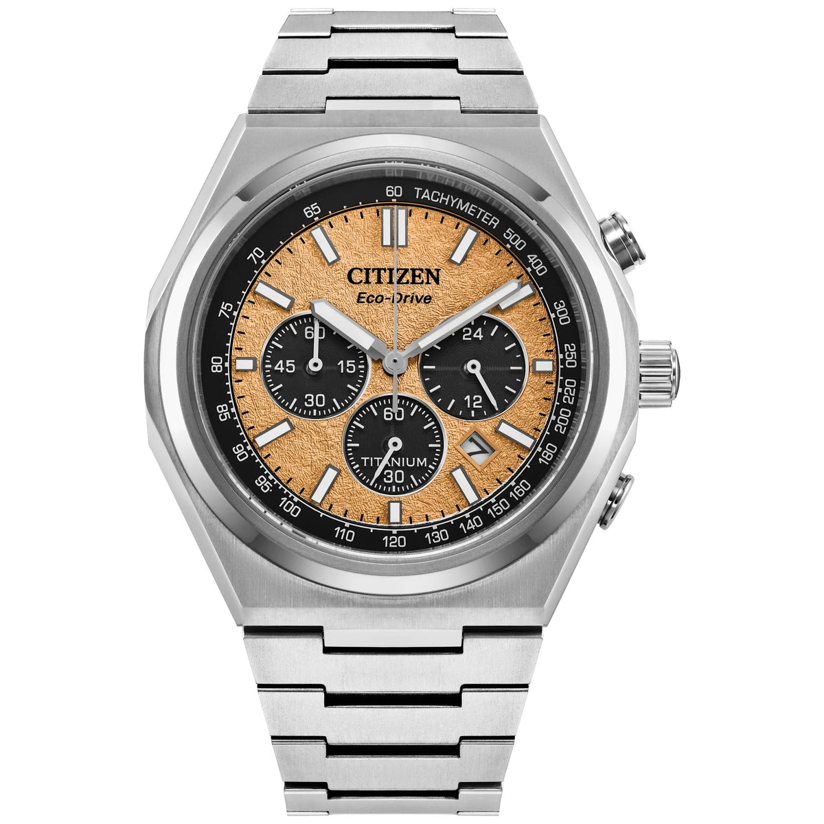 Montre Citizen CA4610-85Z Chronographe Eco-Drive 42.5mm Super Titanium Homme