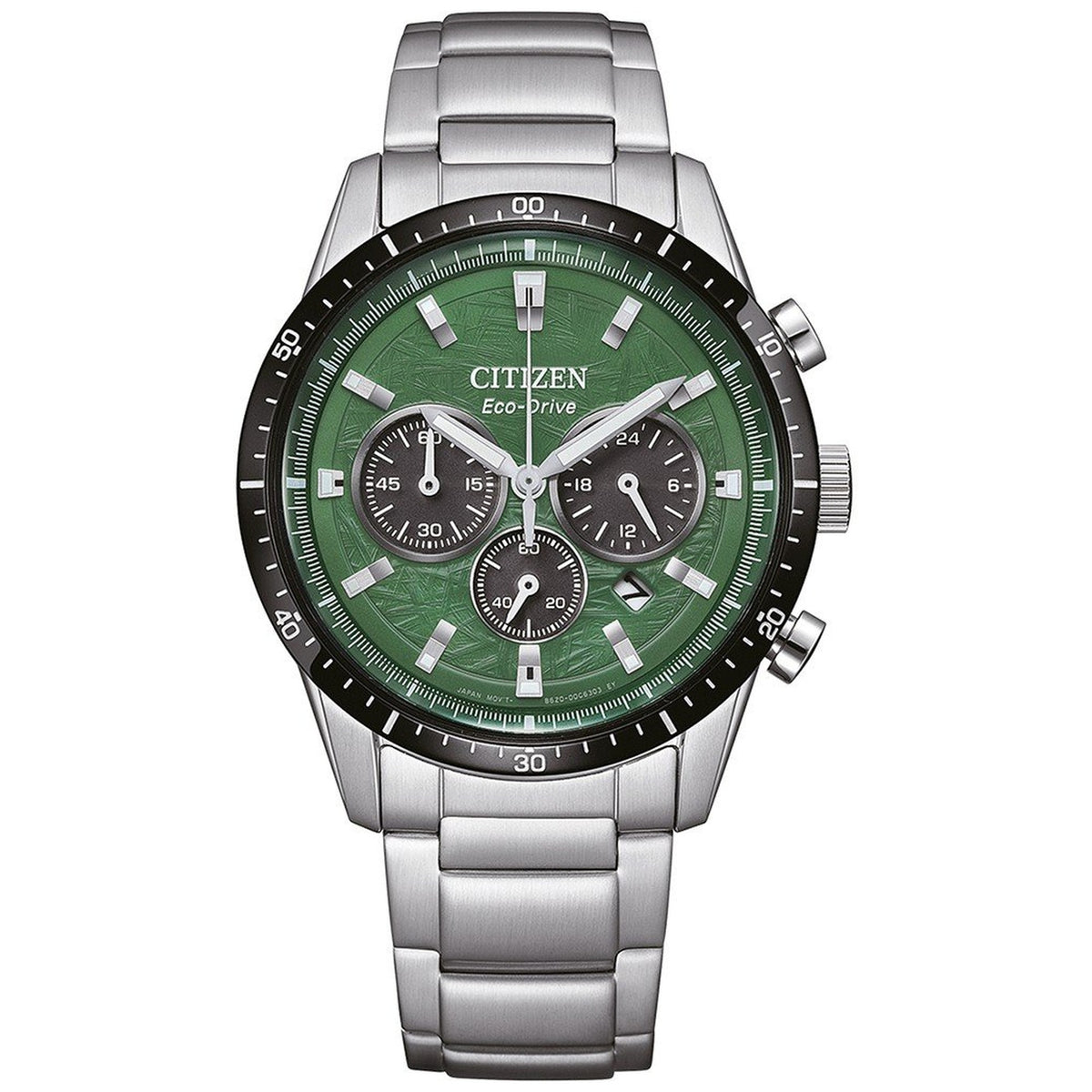 Montre Citizen CA4624-56X Chronographe Eco-Drive 39.5mm Vert Homme