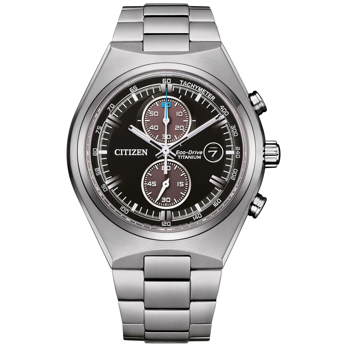 Montre Citizen CA7090-87E Chronographe 43mm Super Titanium Noir Homme