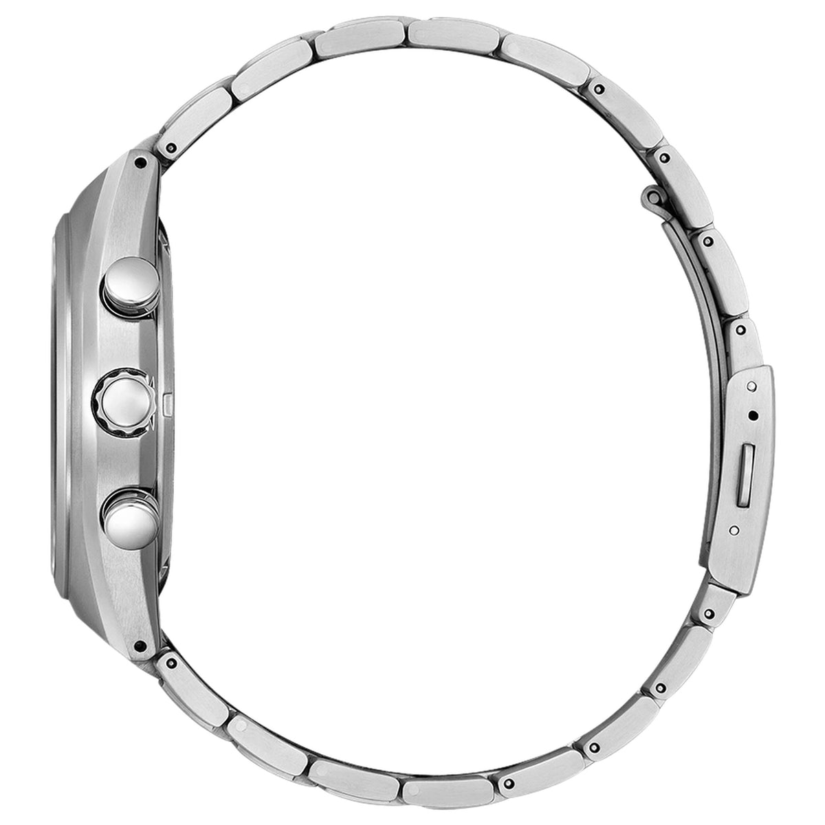 Relógio Citizen CA7090-87X Cronógrafo Eco-Drive 43mm Super Titanium Vermelho Homem