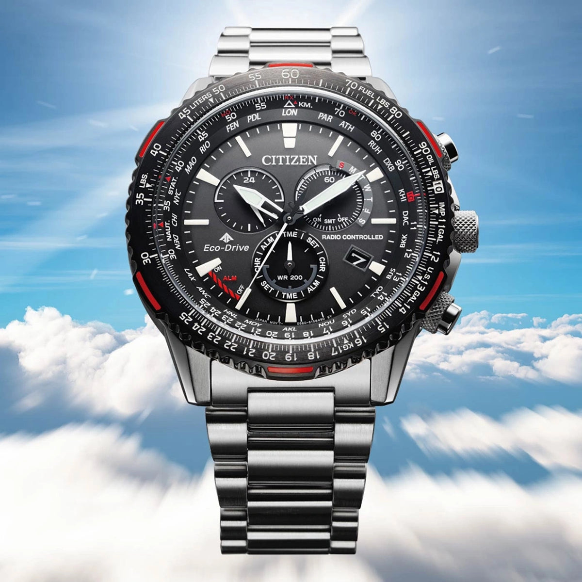 Montre Citizen CB5001-57E Eco-Drive 47mm Noir Homme