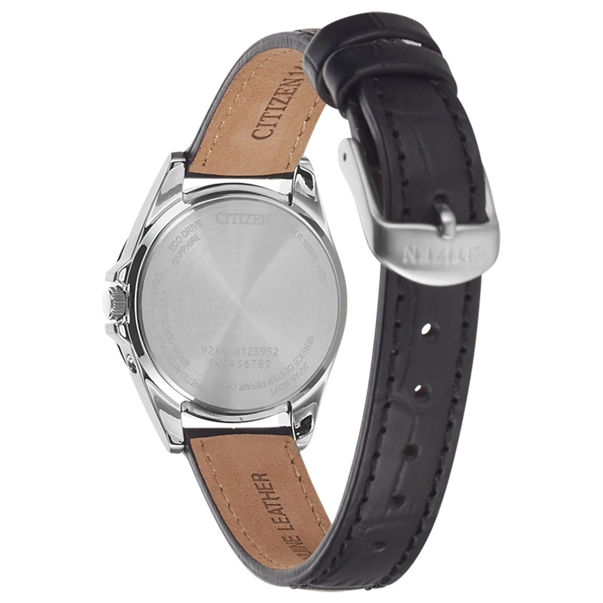 Relógio Citizen EC1180-14A Eco-Drive 29,3 mm em Pele Branca para Mulher