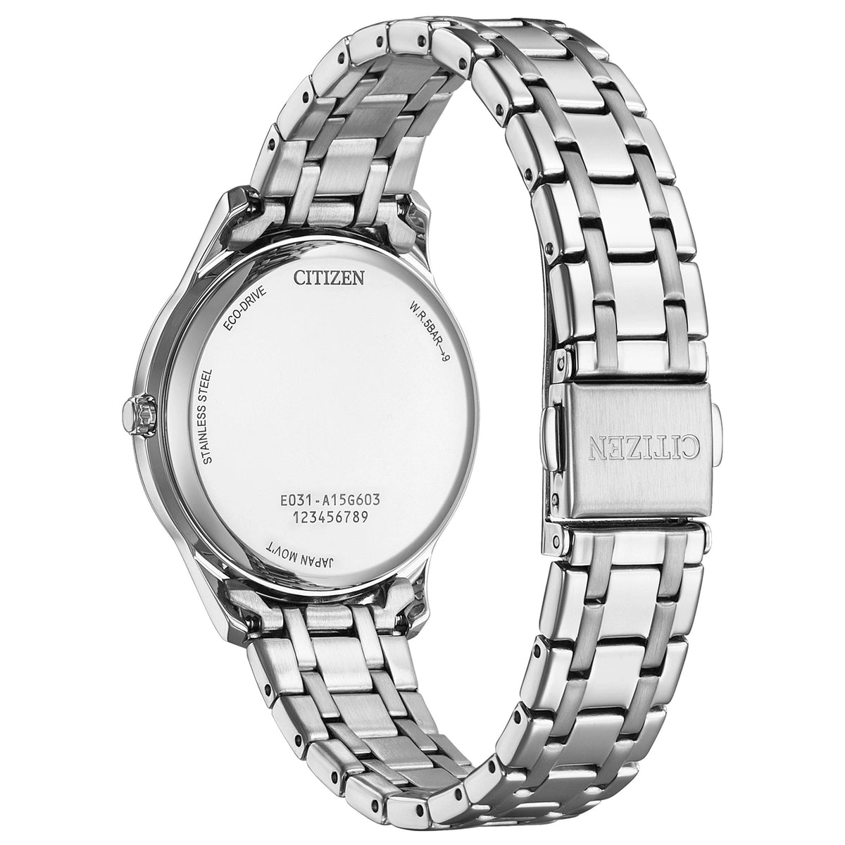 Montre Citizen EM0411-71X Eco-Drive 34mm Rose Femme