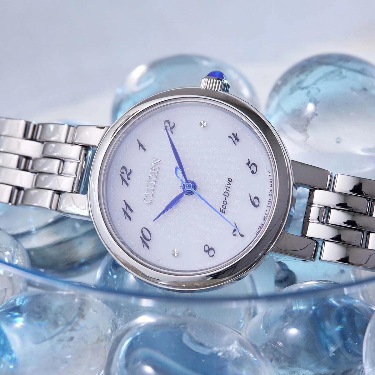 Orologio Citizen EM0990-81A Eco-Drive 27,7 mm Bianco Donna
