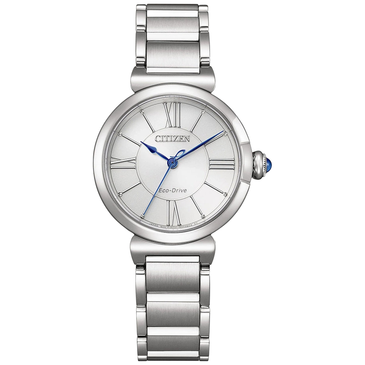 Citizen EM1070-83A Eco-Drive Damenuhr 29,5 mm Weiß
