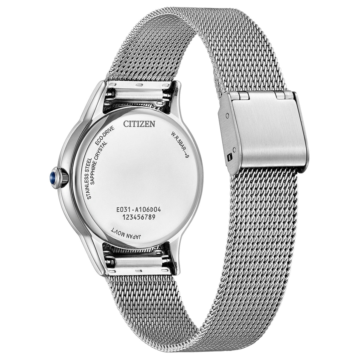 Citizen EM1150-86D Eco-Drive Damenuhr 32,5 mm Perlmutt