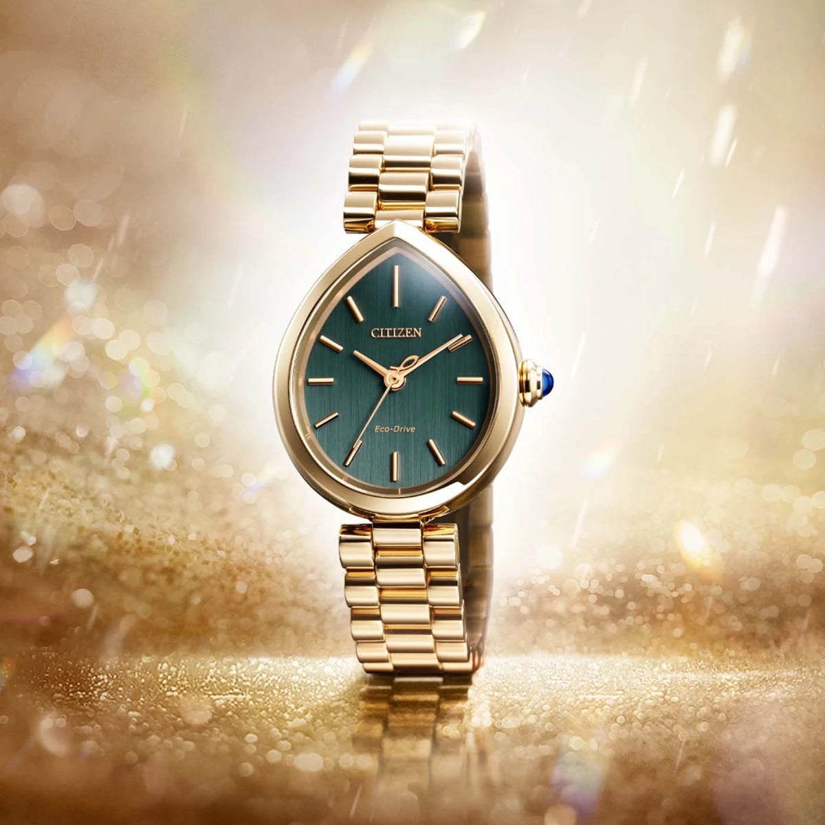 Montre Citizen EM1203-57X Eco-Drive 26.2mm Vert Femme