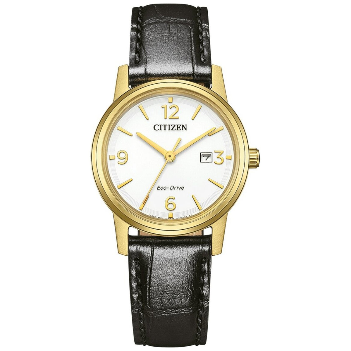 Montre Citizen EW2722-01A Eco-Drive 30.5mm Cuir Argenté Femme