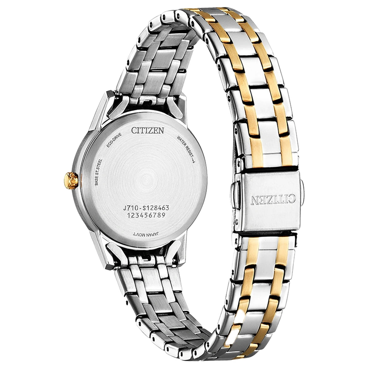 Citizen FE1246-85A Eco-Drive 29,4 mm zilverkleurig dameshorloge