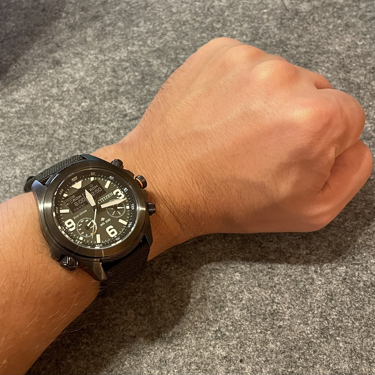 Montre Citizen JV1007-07E 35th Promaster Anniversary Mdl Eco-Drive 43.92mm Noir Homme