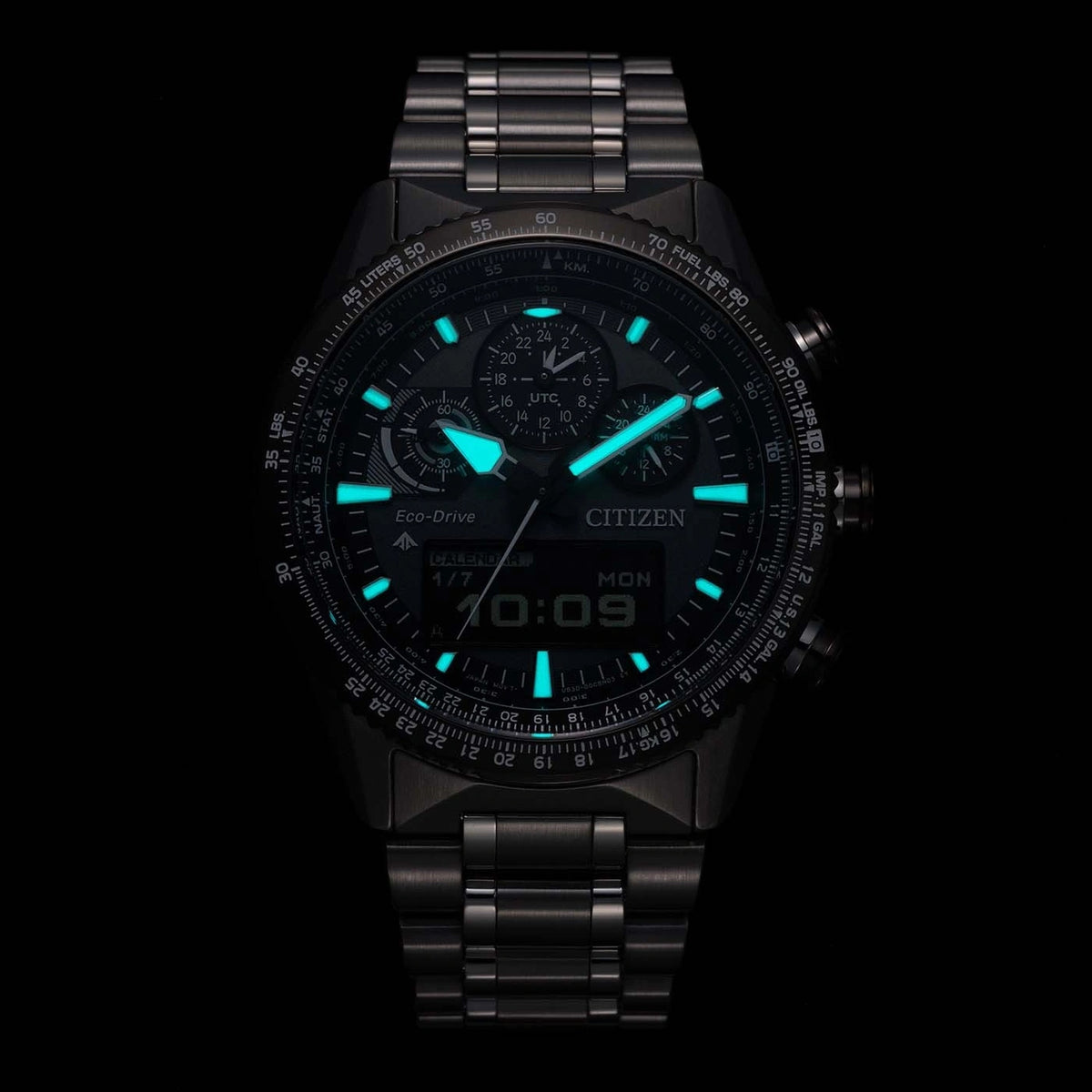 Citizen JV2006-55H Promaster Sky Eco-Drive 43mm Grijs Herenhorloge