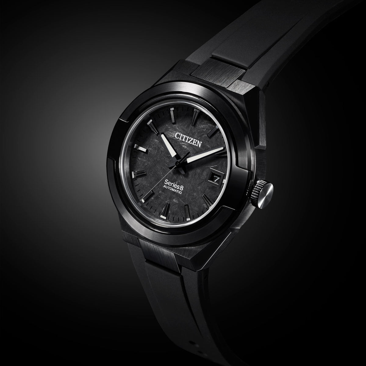 Relógio Citizen NA1025-10E Series 8 Automático Preto
