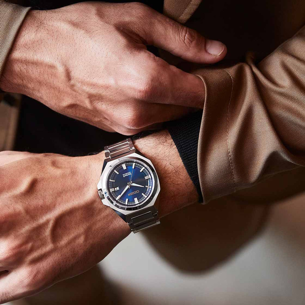 Montre Citizen NB6010-81L Series 8 Automatique Bleu