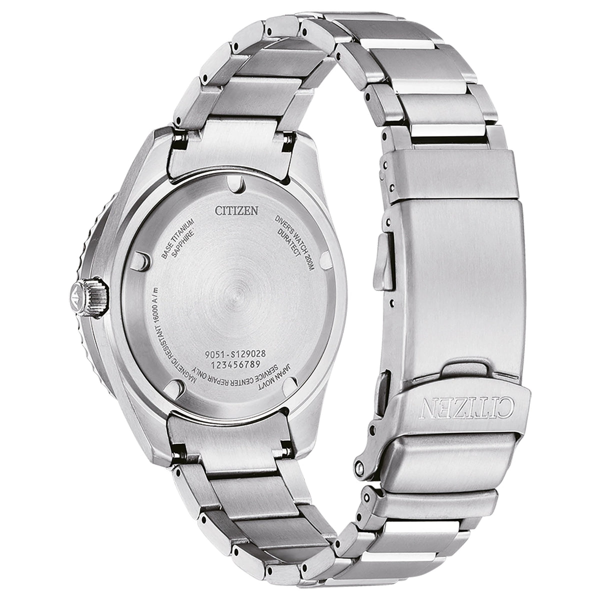 Orologio Citizen NB6021-68L Automatico 41mm Super Titanium Blu Uomo