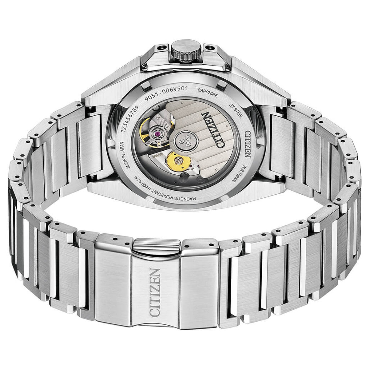 Citizen NB6050-51E Series 8 Automatisch Zwart Herenhorloge