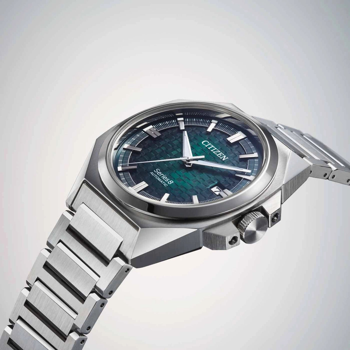 Montre Citizen NB6050-51W Series 8 Automatique Vert Homme