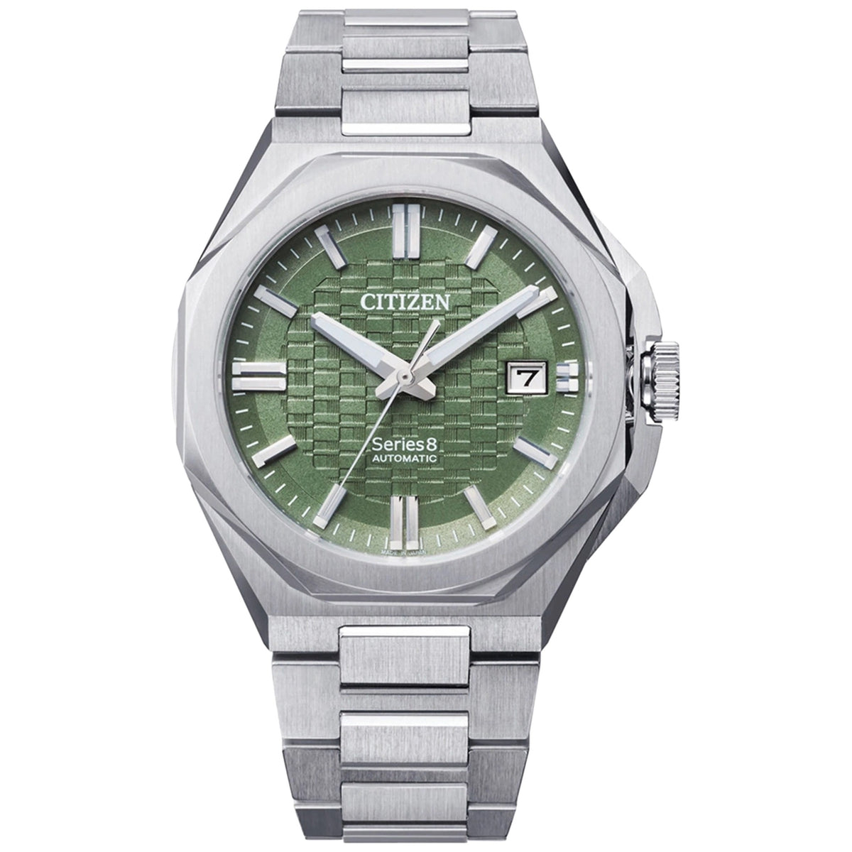 Montre Citizen NB6080-51W Automatique 39.85mm Vert Homme