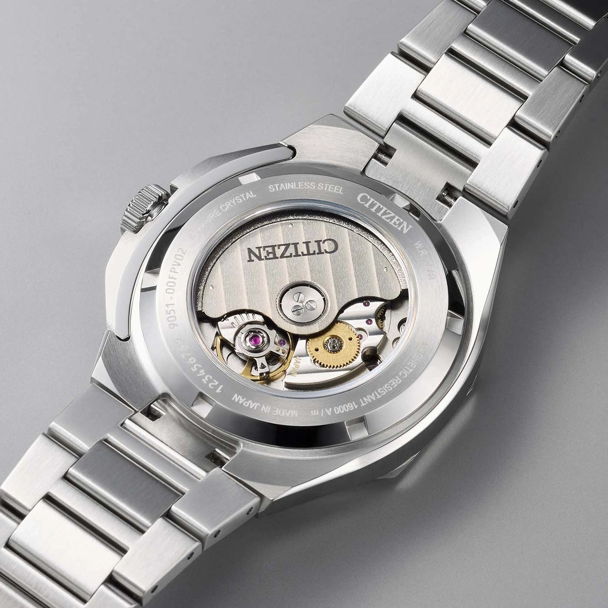 Citizen Series 8 NB6080-51W automatisch horloge 39,85 mm groen voor heren