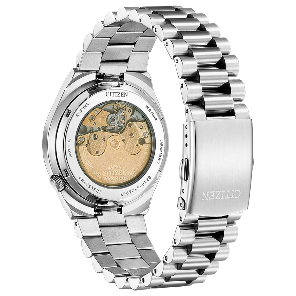 ساعة سيتيزن NJ0150-81E تسويوسا أوتوماتيكية 40 مم سوداء للرجال