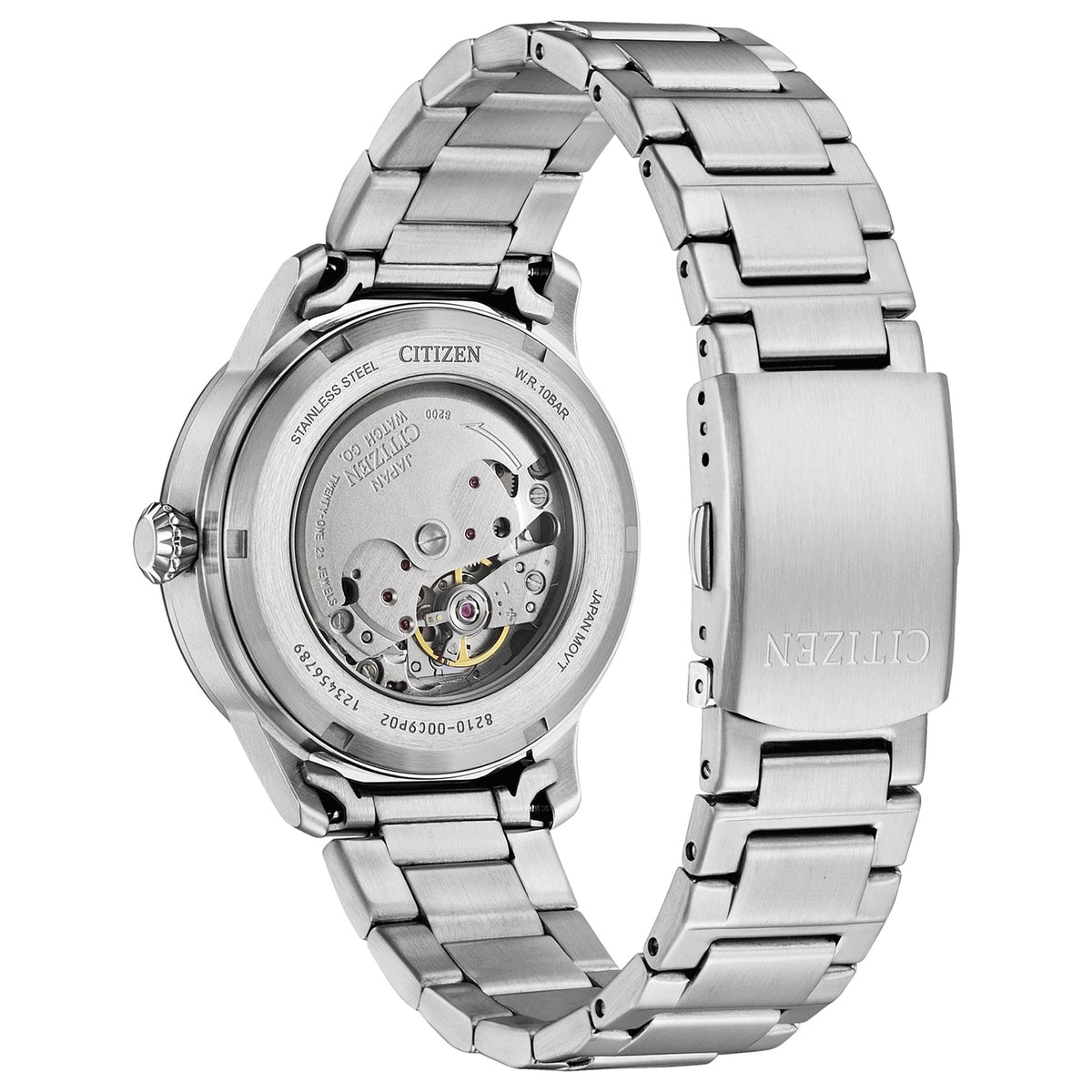 Montre Citizen NJ0190-51X Automatique 40mm Vert Homme