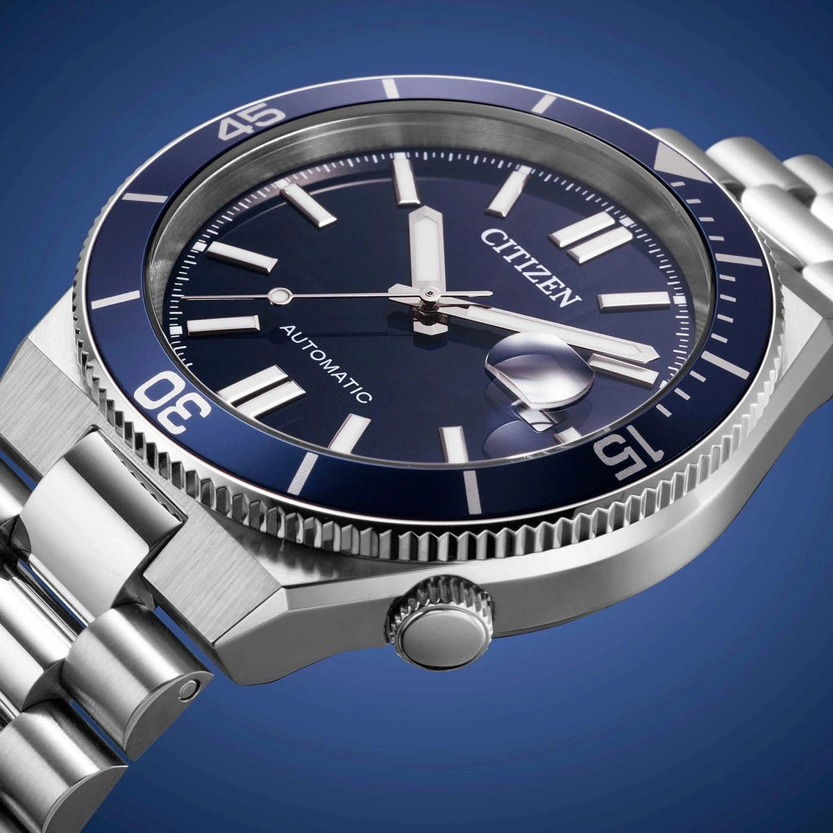Orologio Citizen NJ0230-59L Tsuyosa Shore Automatico 40mm Blu Uomo