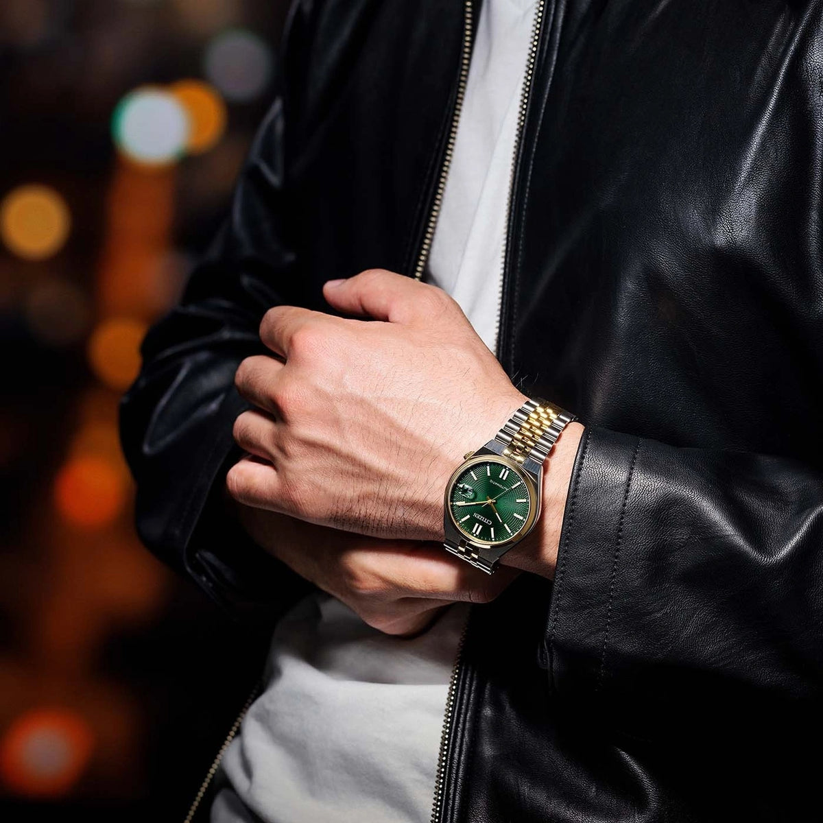 Montre Citizen NK0024-54X Tsuyosa 60 Automatique 40mm Vert Homme