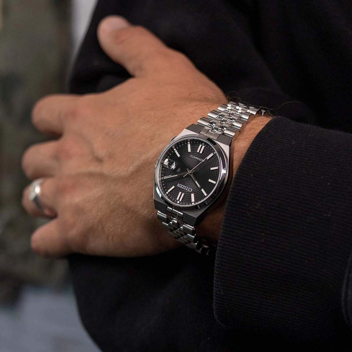 Montre Citizen NK0030-51E Tsuyosa 60 Automatique 37mm Noir Mixte