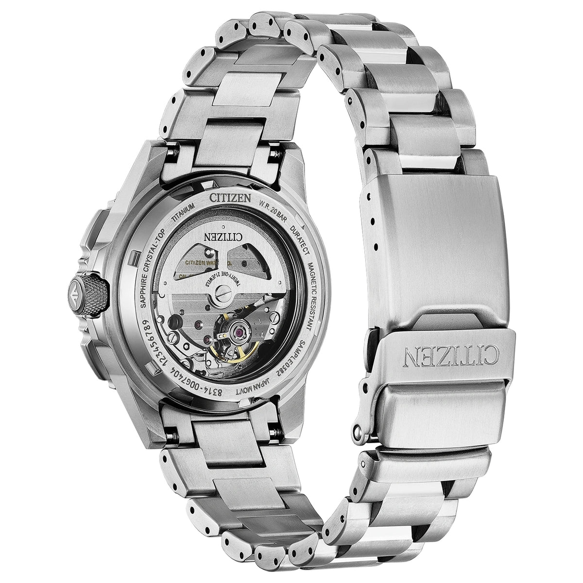 Montre Citizen NK0040-58L Promaster Air Automatique 40mm Super Titanium Bleu Homme