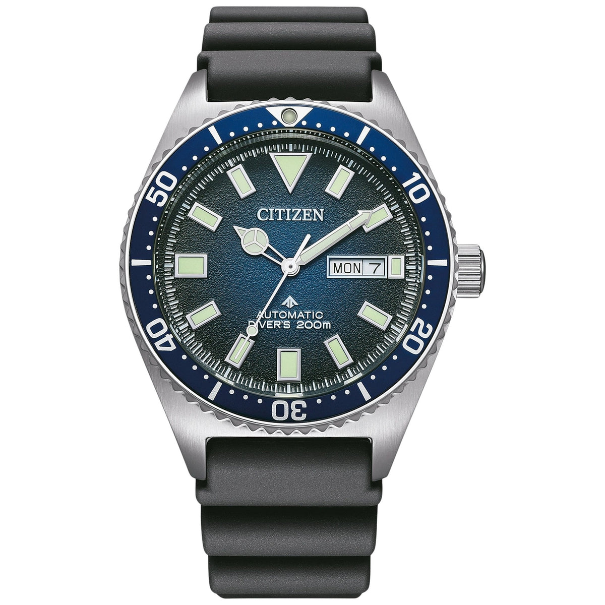 Montre Citizen NY0129-07L Automatique 41mm Bleu Homme
