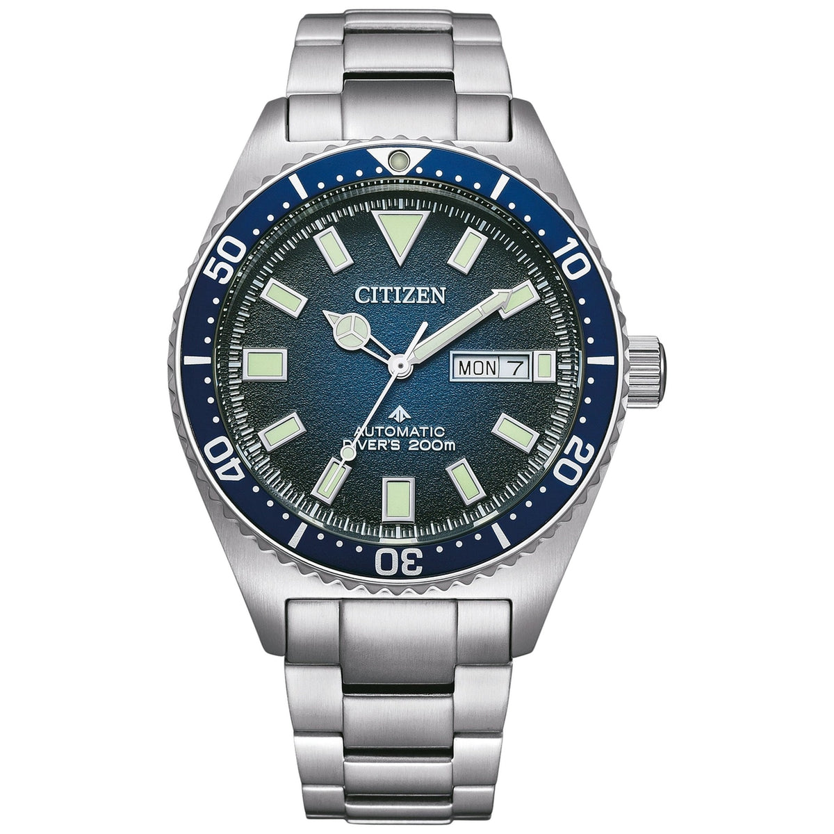 Montre Citizen NY0129-58LE Automatique 41mm Bleu Homme