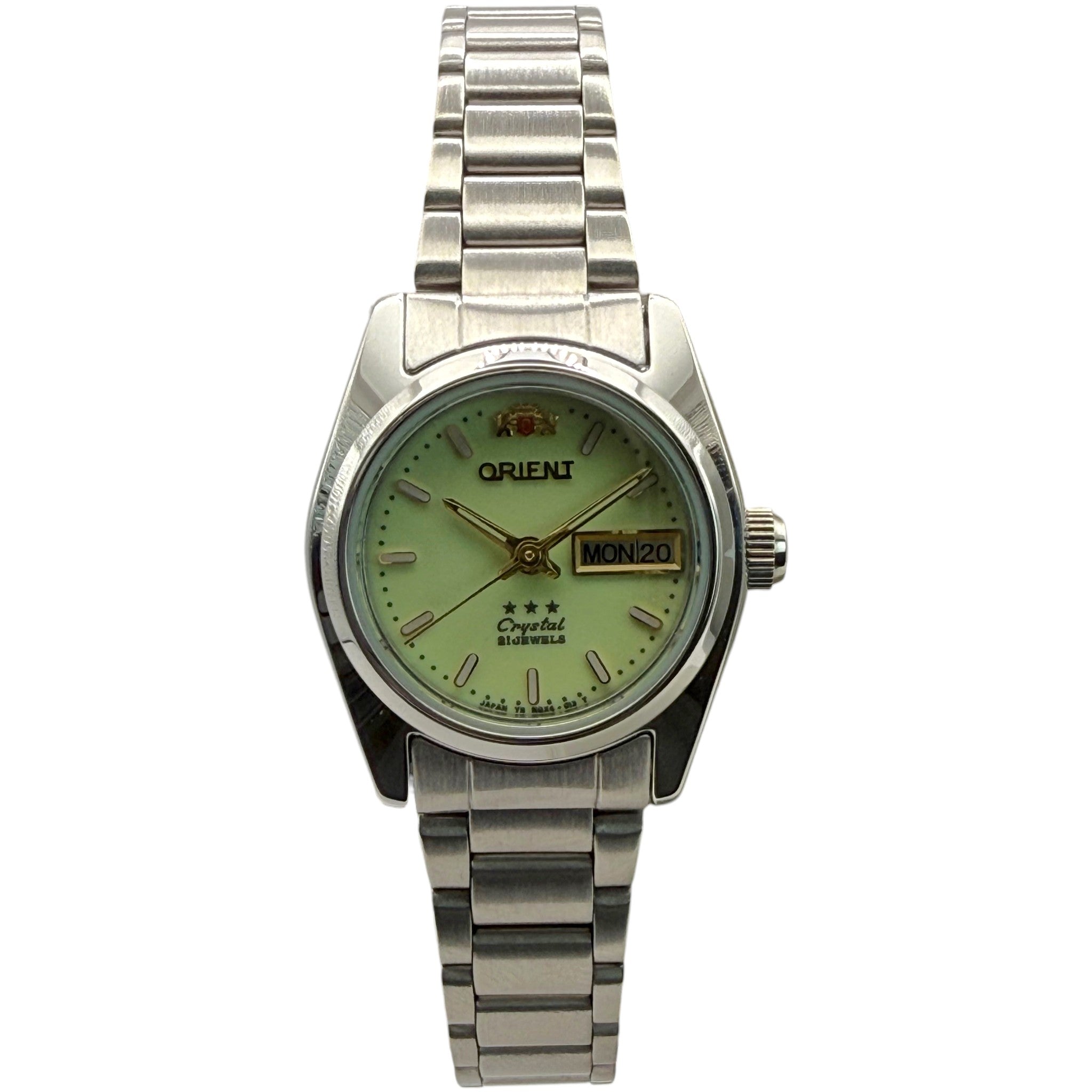 Orient 3 Star Women's Watch BNQ0A00SR8 Automatic Green