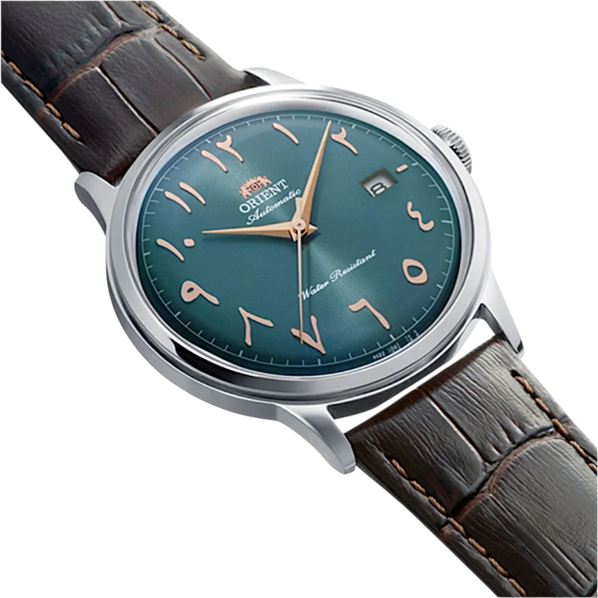 Montre Orient Bambino Arabic Dial Homme RA-AC0035E30B Vert Automatique