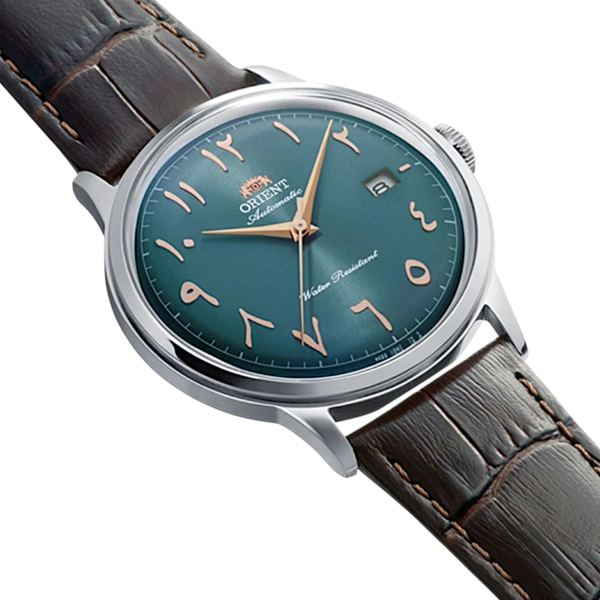 Montre Orient Bambino Arabic Dial Homme RA-AC0035E30B Vert Automatique