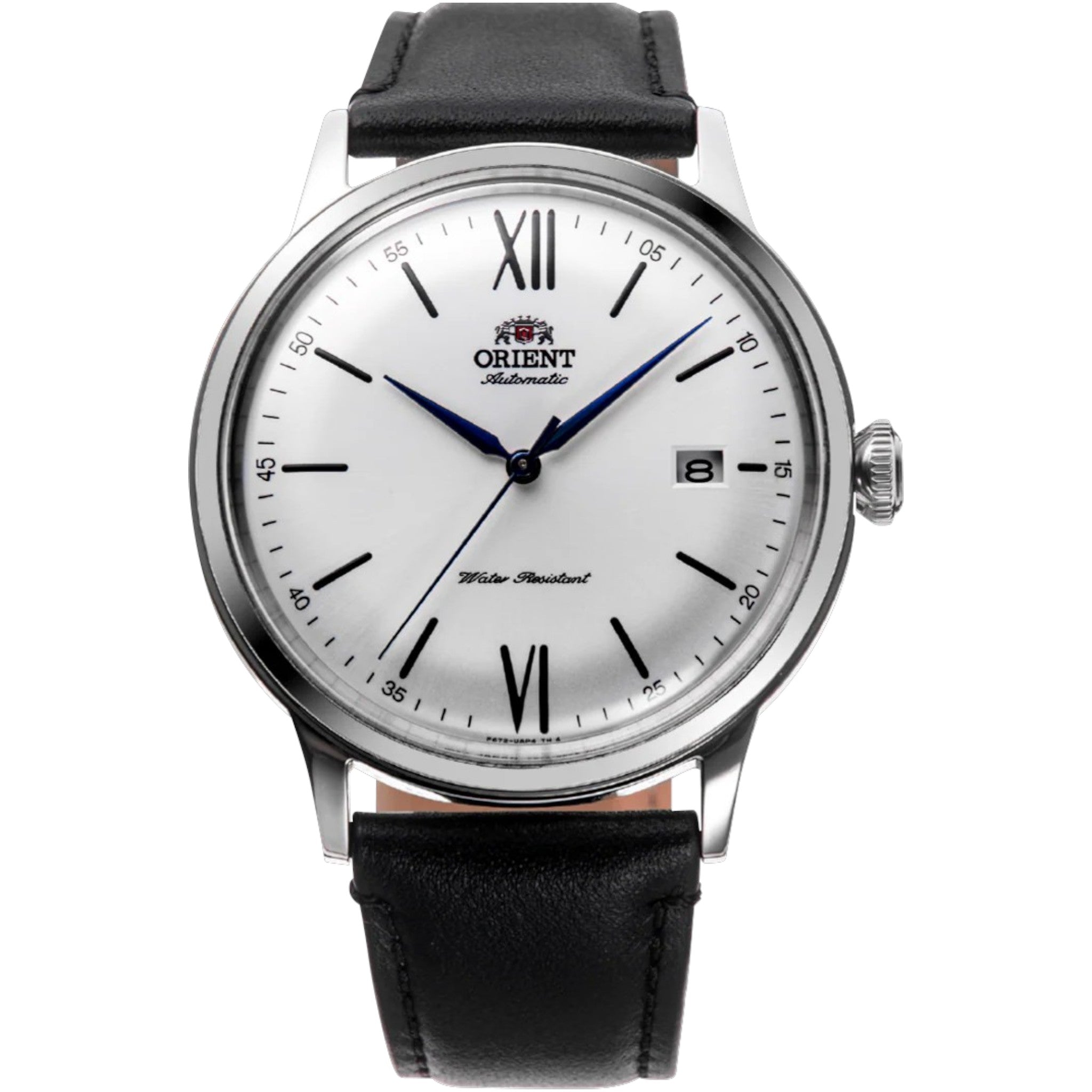 Orient Bambino V6 RA-AC0022S10B Automatic White Leather Watch