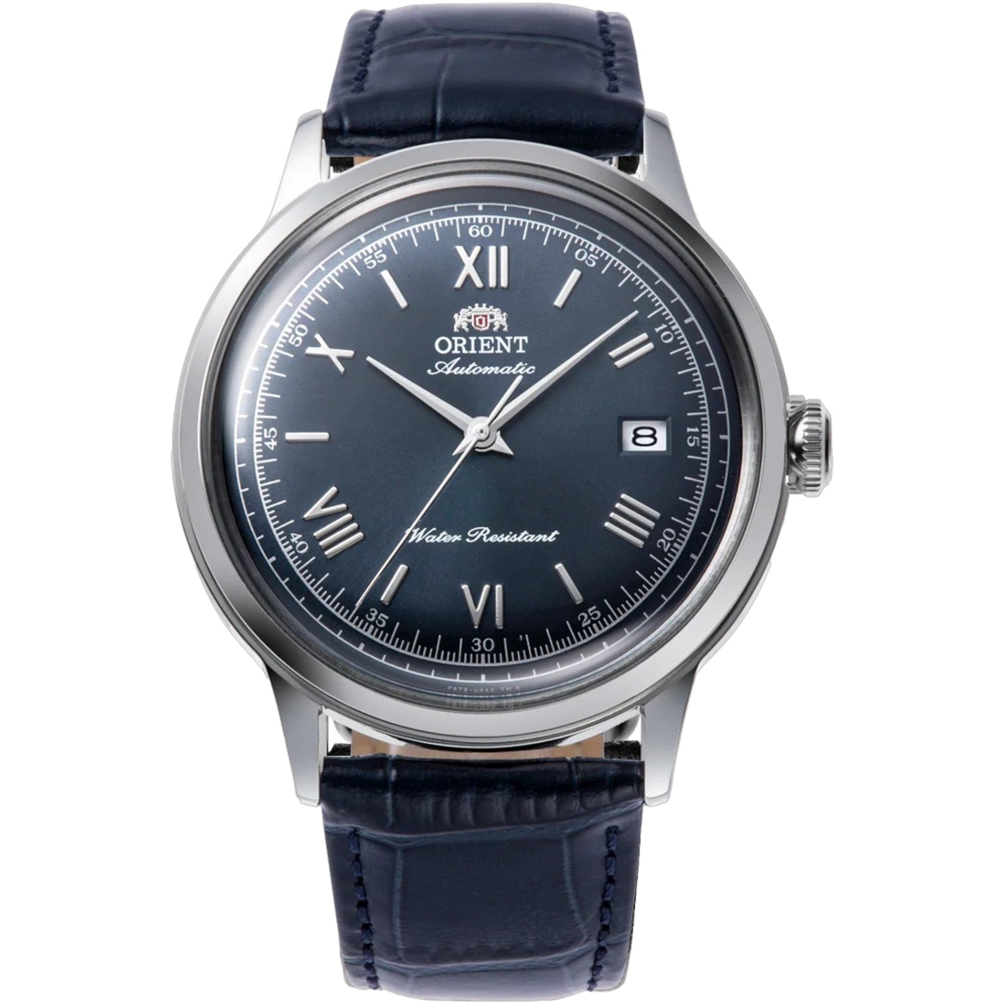 Orient Bambino V2 RA-AC0024L30B Automatic Blue Leather Watch