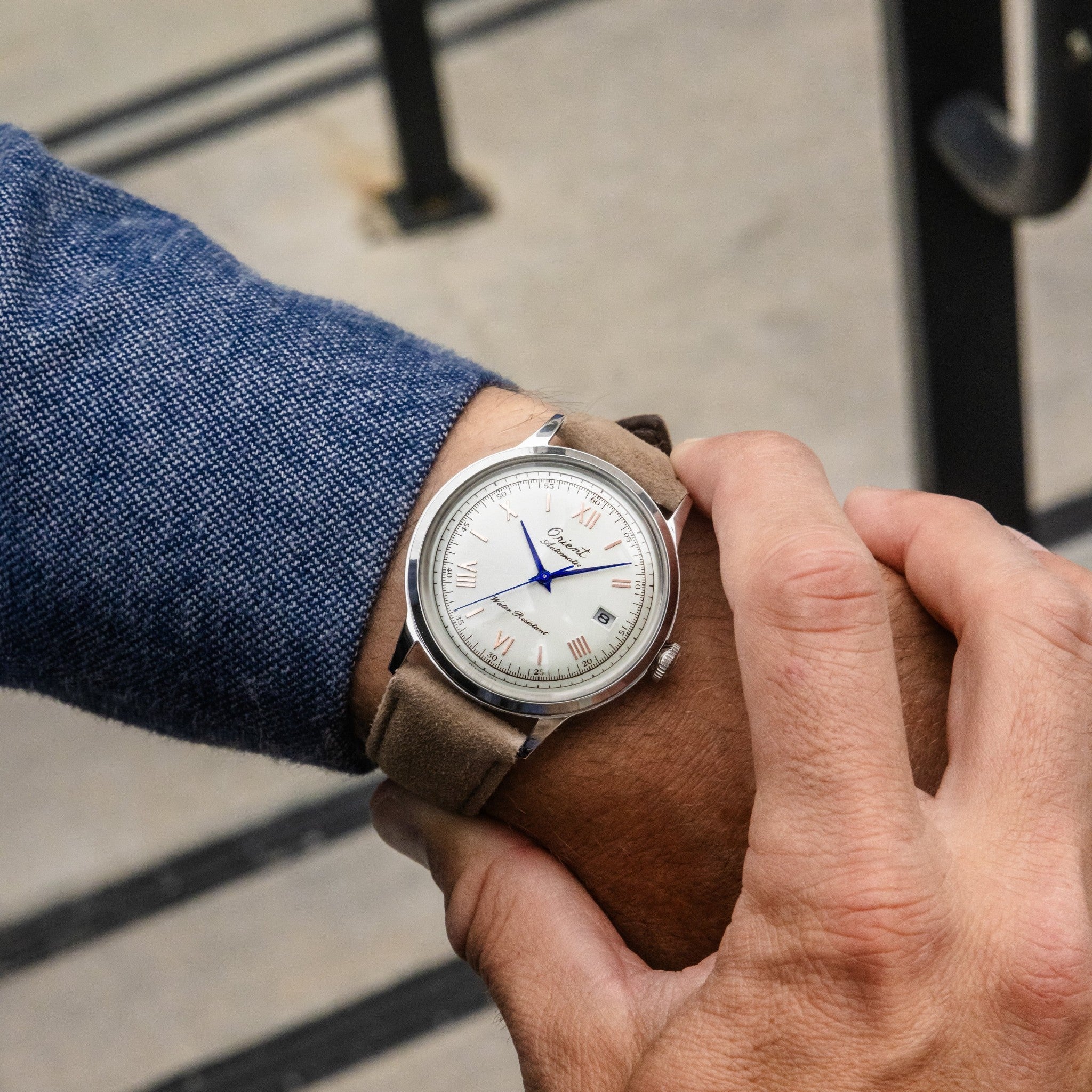 Orient Bambino V2 RA-AC0027S30B Automatic 75th Anniversary Limited Edition Watch White