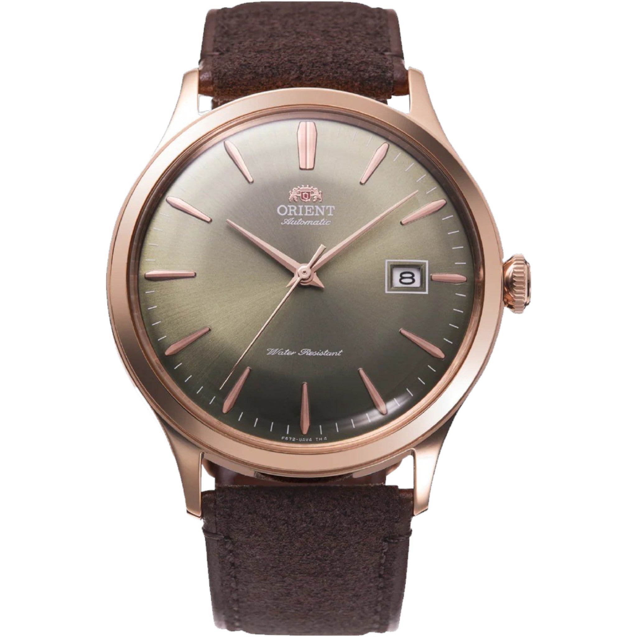 Orient Bambino V4 RA-AC0P04Y10B Automatic Brown Leather Watch