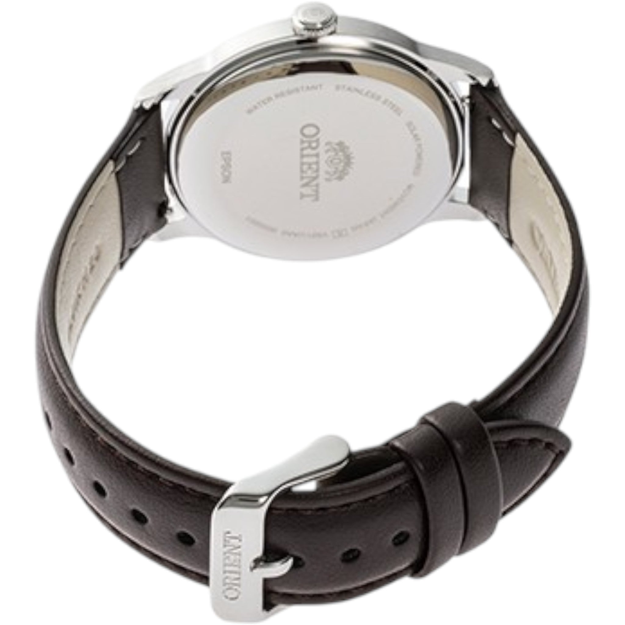 Orient Bambino RA-WK0004L10B Quartz Solar Black Leather Watch
