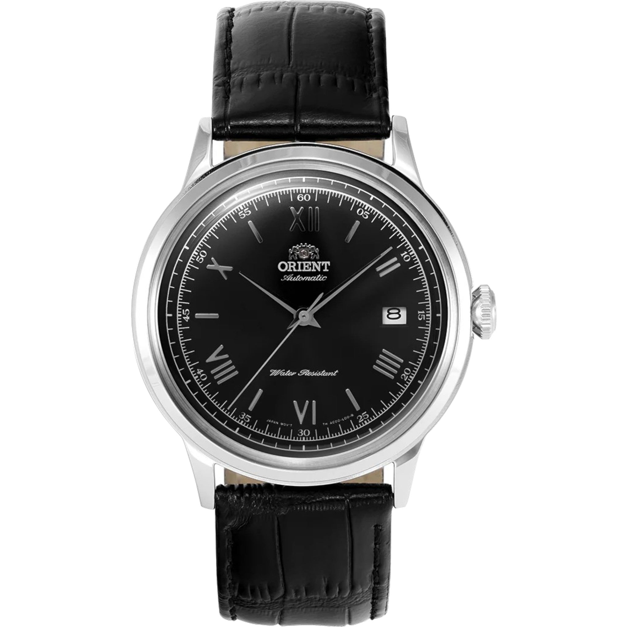 Orient Bambino V2 TAC0000AB0 Automatic Black Leather Watch